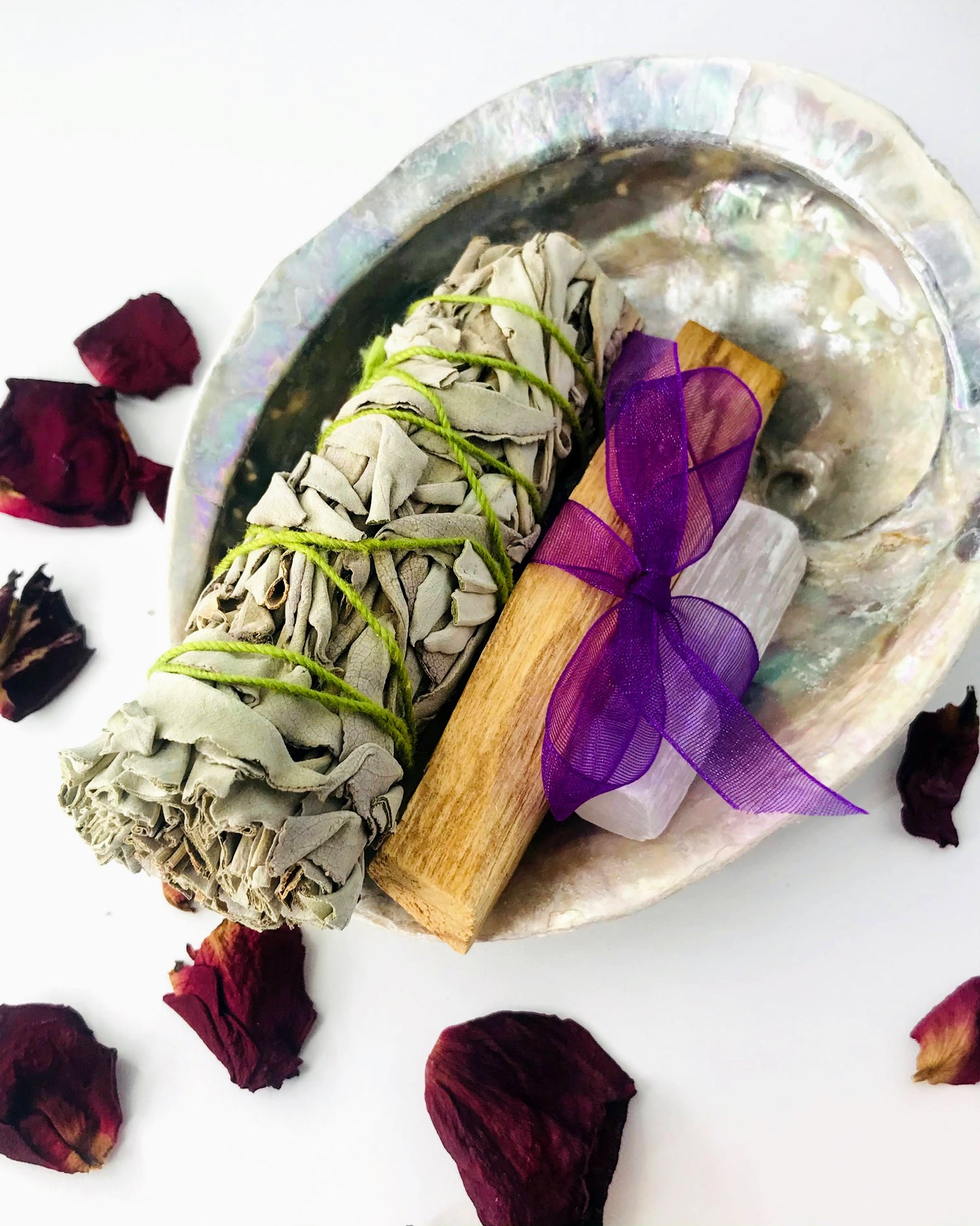 White Sage Smudge Stick, 10 cm long, Ethically Sourced, Smudging and Cleansing