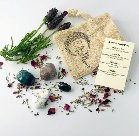 Anxiety Crystal Pack ( Reiki Charged)