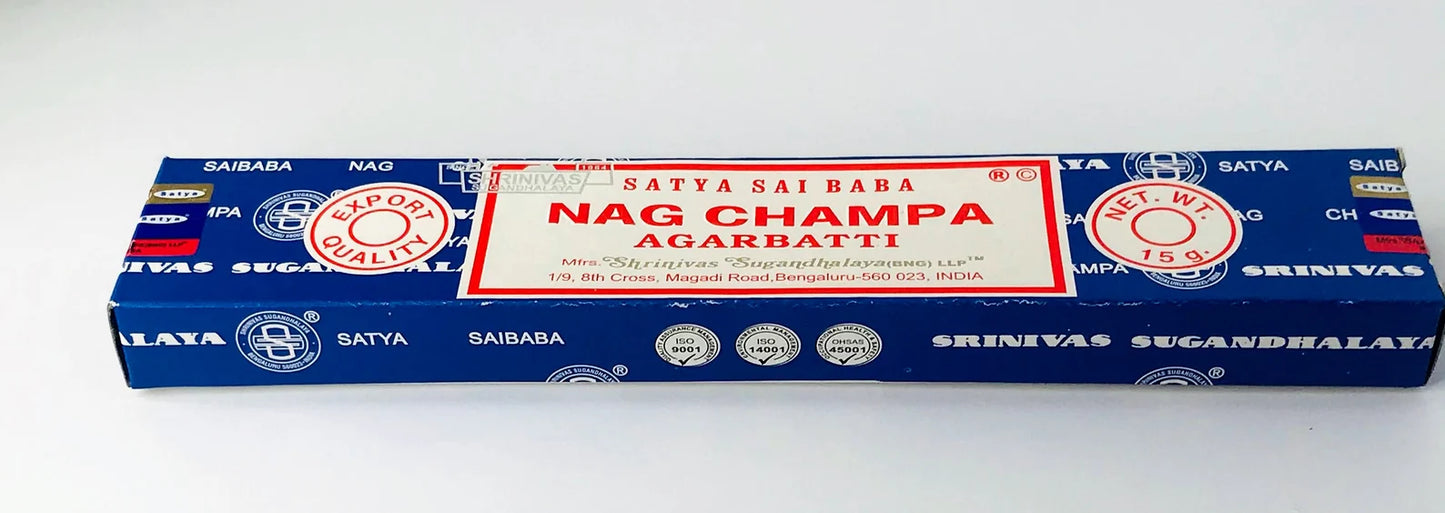 Satya Incense Sticks, Californian White Sage, Spiritual Healing, Palo Santo,Nag Champa