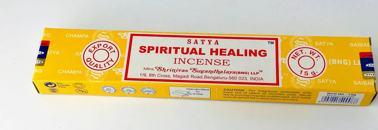 Satya Incense Sticks, Californian White Sage, Spiritual Healing, Palo Santo,Nag Champa